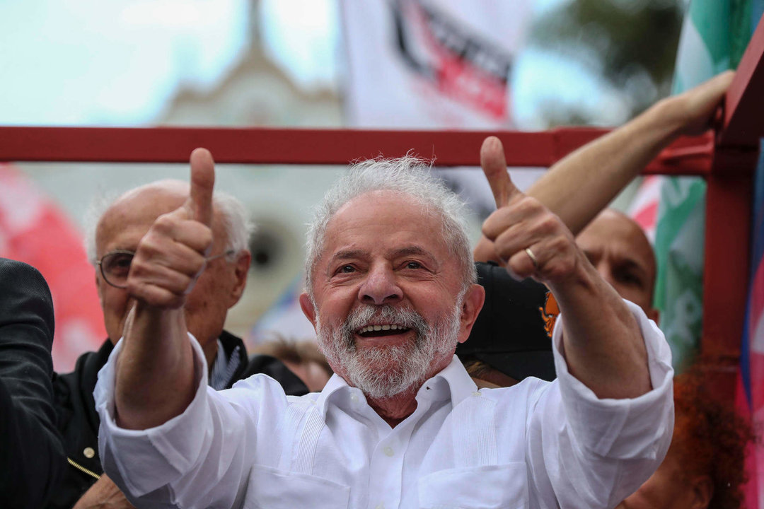 El mandatario electo de Brasil, Luiz Inácio Lula da Silva, en una fotografía de archivo. EFE/Sebastião Moreira